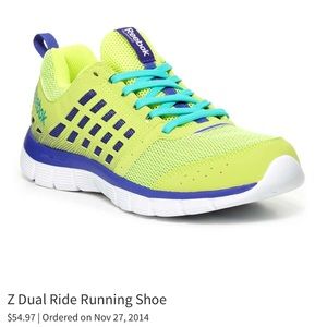 NWOT Reebok Z Dual Ride Running Shoe
